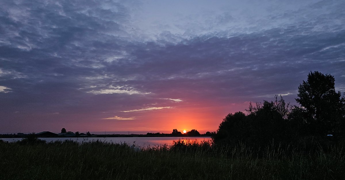Zonsopkomst, het begin van een nieuwe dag