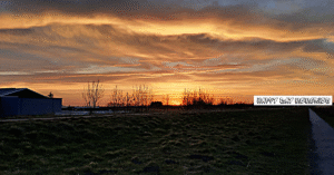 Zonsopkomst schilderij plaatje