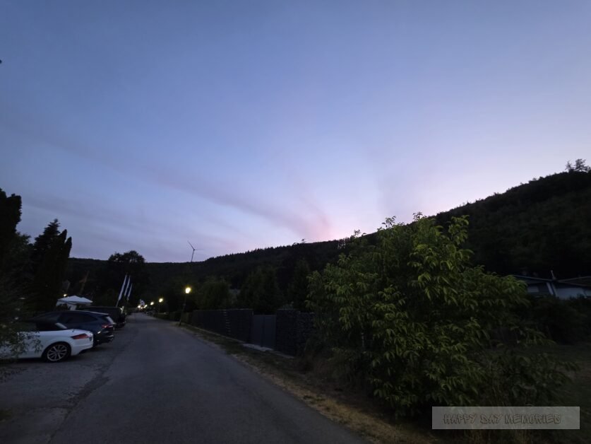 Duitsland eifel zonsondergang
